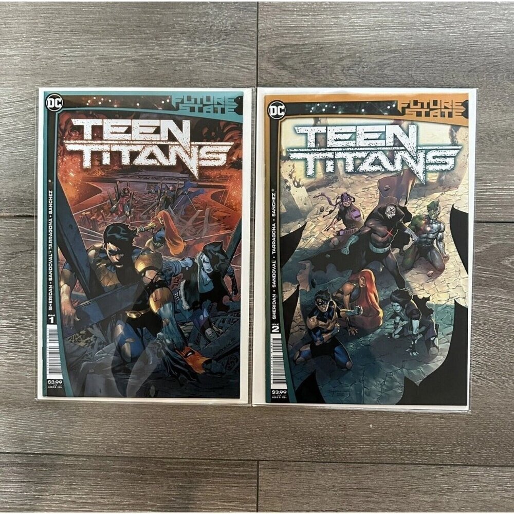 Teen Titans Future State #1 #2 Dc Comic's  Very Good Condition